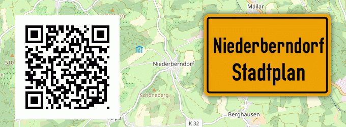 Stadtplan Niederberndorf