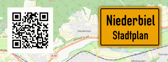 Stadtplan Niederbiel