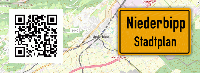 Stadtplan Niederbipp