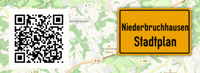 Stadtplan Niederbruchhausen