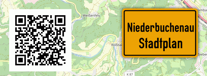 Stadtplan Niederbuchenau, Wied