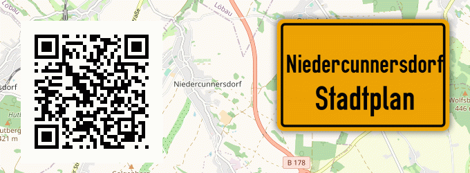 Stadtplan Niedercunnersdorf