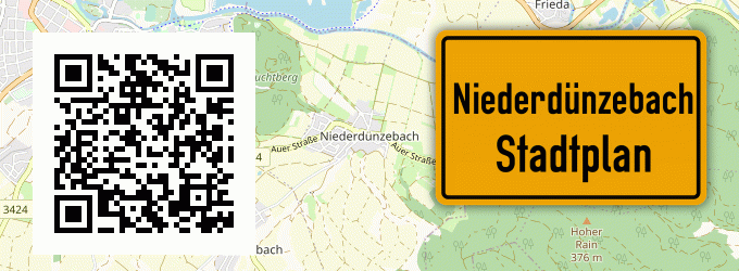 Stadtplan Niederdünzebach
