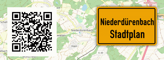 Stadtplan Niederdürenbach