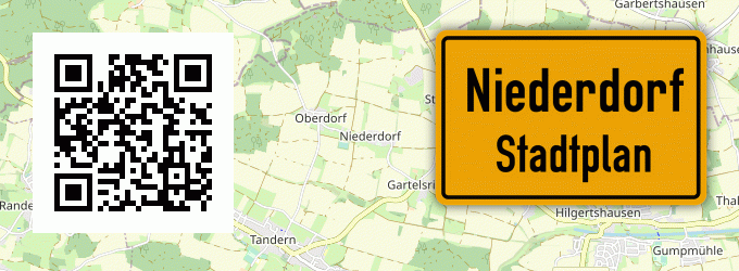 Stadtplan Niederdorf