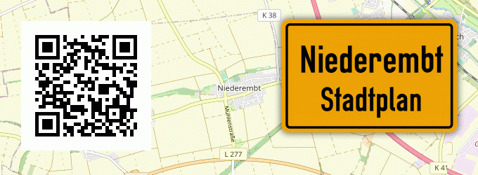 Stadtplan Niederembt