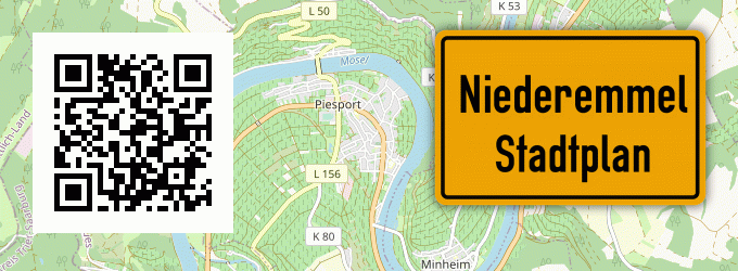 Stadtplan Niederemmel