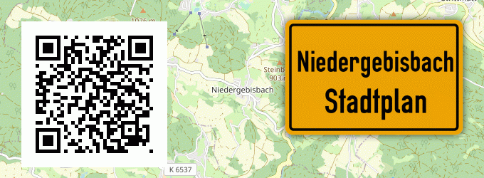 Stadtplan Niedergebisbach
