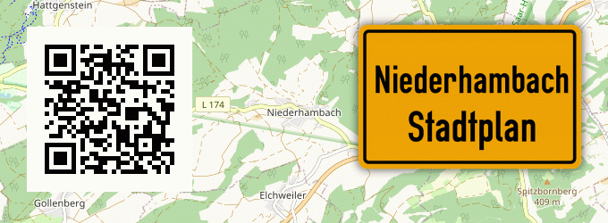 Stadtplan Niederhambach