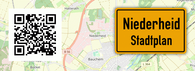 Stadtplan Niederheid