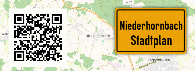 Stadtplan Niederhornbach