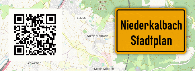 Stadtplan Niederkalbach