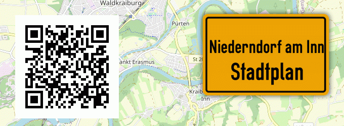 Stadtplan Niederndorf am Inn