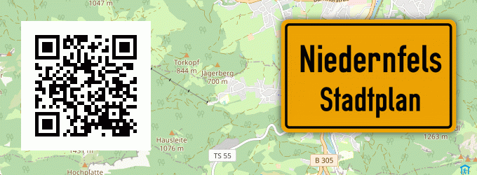 Stadtplan Niedernfels