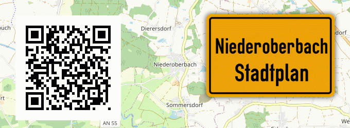 Stadtplan Niederoberbach