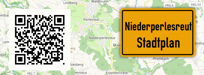 Stadtplan Niederperlesreut