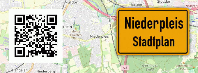 Stadtplan Niederpleis