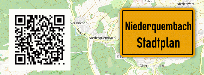 Stadtplan Niederquembach