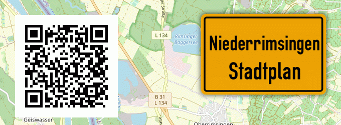 Stadtplan Niederrimsingen