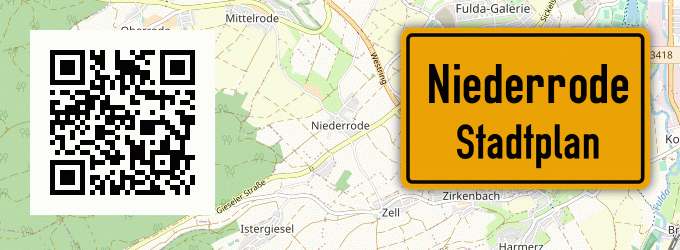 Stadtplan Niederrode