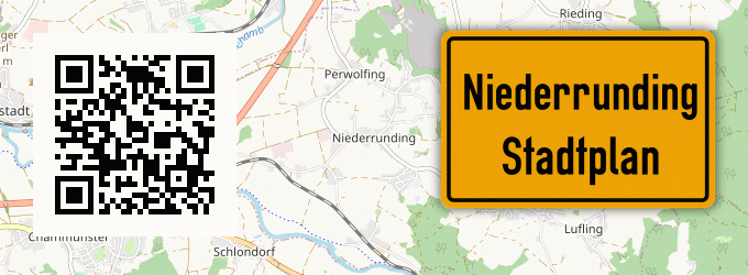 Stadtplan Niederrunding