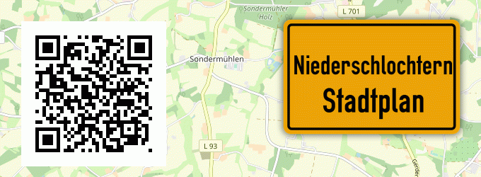 Stadtplan Niederschlochtern