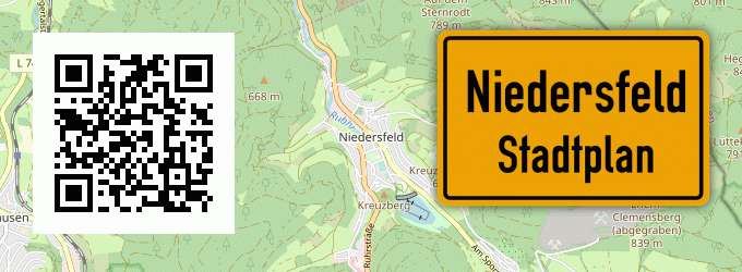 Stadtplan Niedersfeld