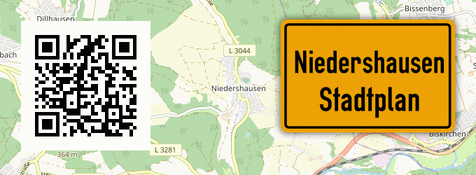 Stadtplan Niedershausen