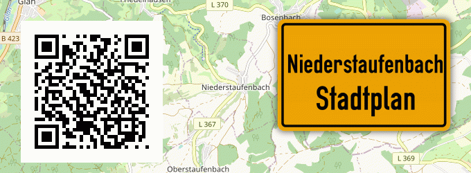 Stadtplan Niederstaufenbach