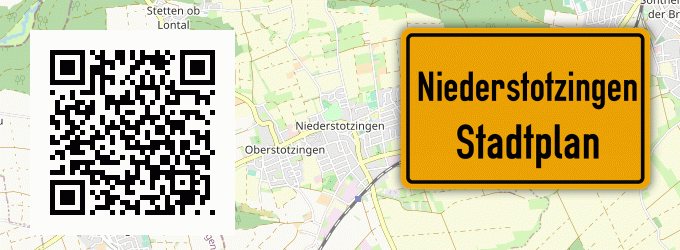 Stadtplan Niederstotzingen