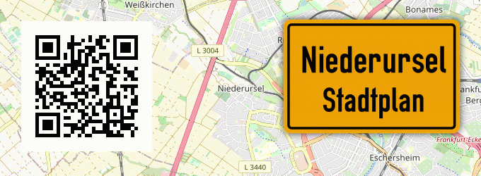 Stadtplan Niederursel