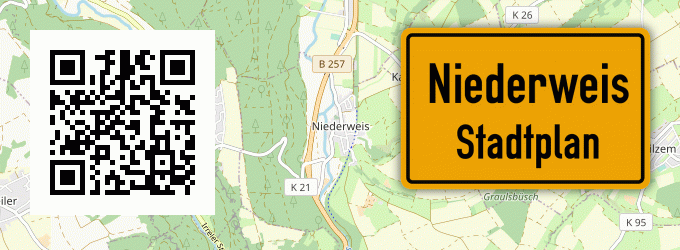 Stadtplan Niederweis