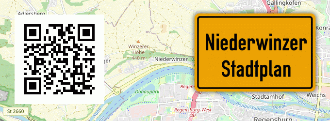 Stadtplan Niederwinzer