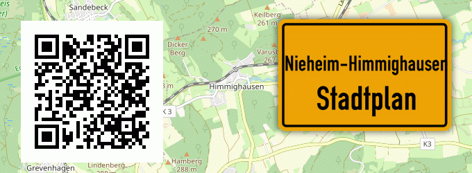 Stadtplan Nieheim-Himmighausen