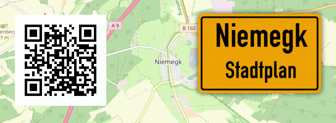 Stadtplan Niemegk