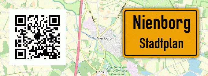 Stadtplan Nienborg