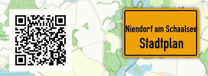 Stadtplan Niendorf am Schaalsee