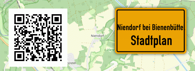 Stadtplan Niendorf bei Bienenbüttel