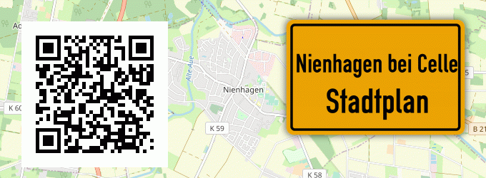 Stadtplan Nienhagen bei Celle