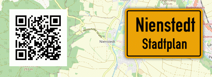 Stadtplan Nienstedt, Deister