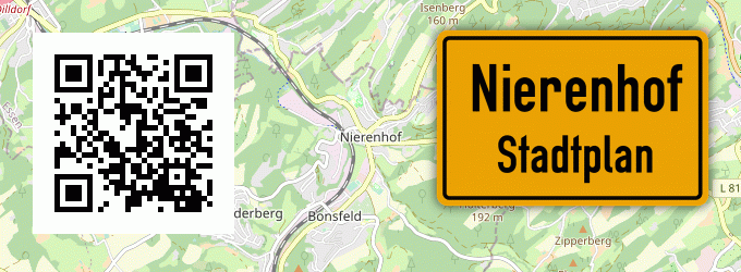 Stadtplan Nierenhof