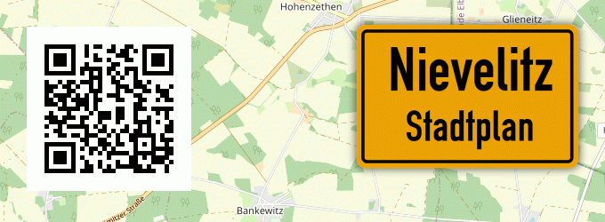 Stadtplan Nievelitz