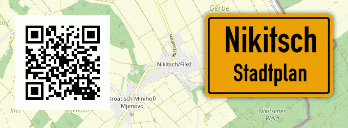 Stadtplan Nikitsch