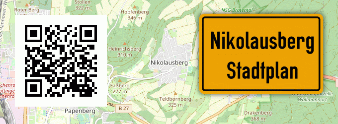 Stadtplan Nikolausberg