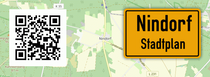 Stadtplan Nindorf, Nordheide