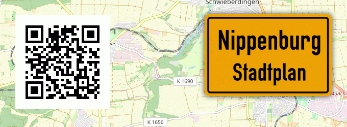 Stadtplan Nippenburg