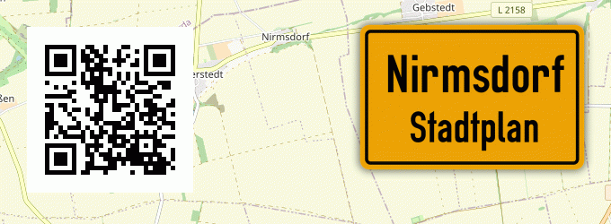 Stadtplan Nirmsdorf