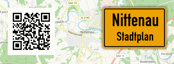 Stadtplan Nittenau