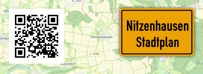 Stadtplan Nitzenhausen