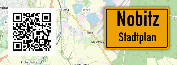 Stadtplan Nobitz